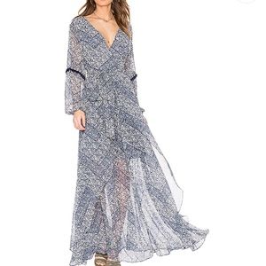 MISA Los Angeles Tula Dress Parisienne Blue